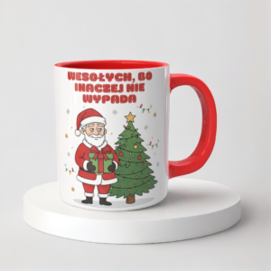 Świąteczny Kubek na Święta - Wesołych, bo inaczej nie wypada